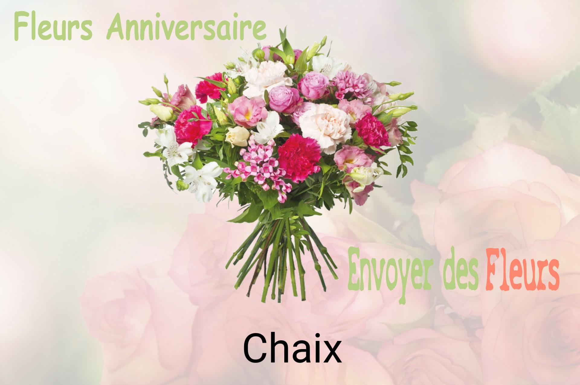 Bouquet de fleurs d’anniversaire livré à Chaix