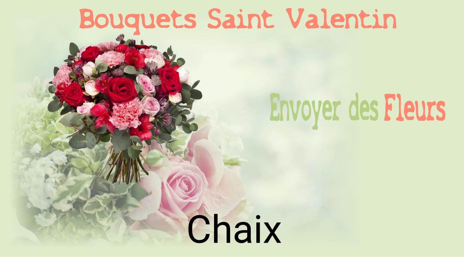 Roses de Saint-Valentin livrées à Chaix